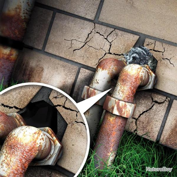 Laine d'acier inoxydable stop rongeurs 50 X 5 cm