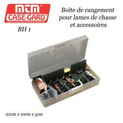 MTM Case-Gard Bo&icirc;te de rangement, de protection et de transport pour 6 pointes lames et accessoires