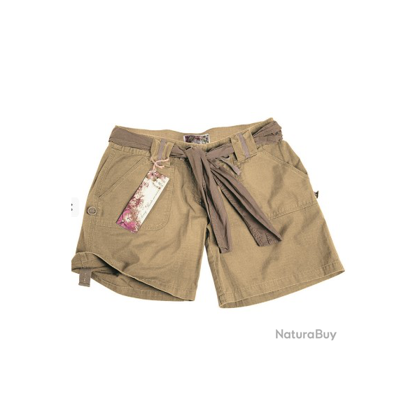 short vintage femme sable taille XS