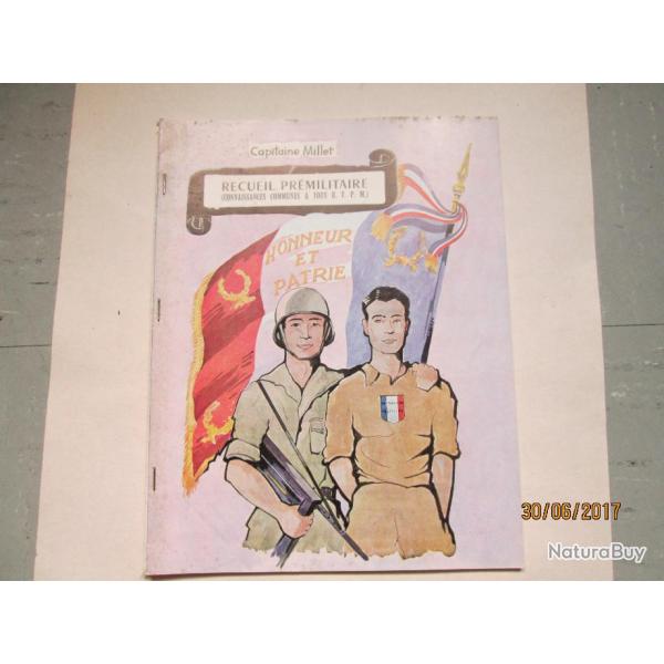 RECUEIL PREMILITAIRE DU CAPITAINE MILLET