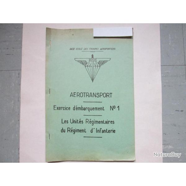 COURS ECOLE - EXERCICE EMBARQUEMENT - UNITES REGIMENTAIRES DU R.I.