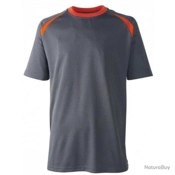 T shirt polyester SINGER SAFETY SURO Gris