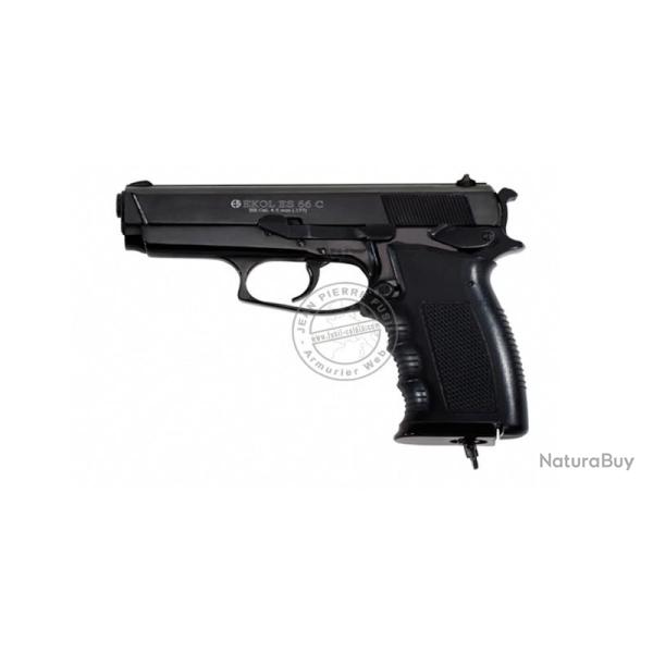 Pistolet � plomb CO2 4,5 mm BB EKOL ES66C (2,6 Joules) Noir