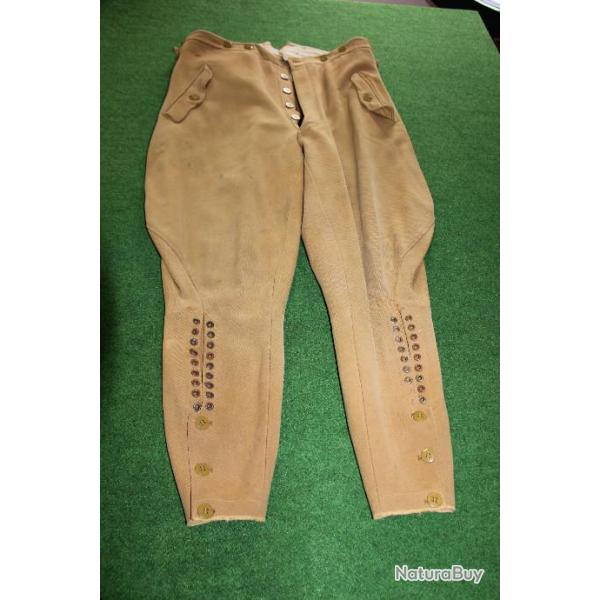 PANTALON  CULOTTE  D  OFFICIER   DE  CAVALERIE  MODELE  1914   W W 1