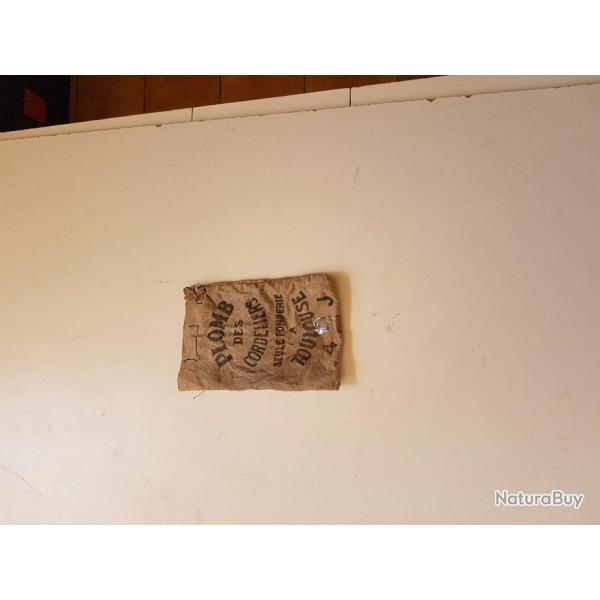 sacde plomb ancien collector
