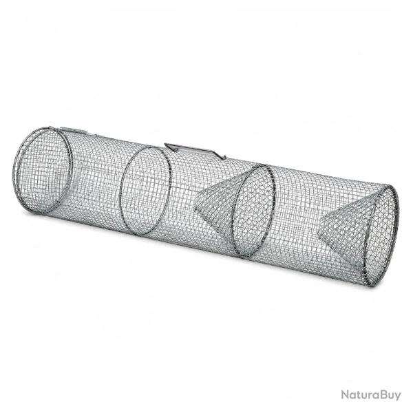 Nasse � anguilles grillage plastifi� maille 10 mm Longueur 80 cm