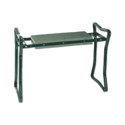 Repose genoux Banc pour jardinier pliable en m&eacute;tal