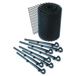 Grillage de protection pour goutti&egrave;re et ch&eacute;neaux. Prot&egrave;ge goutti&egrave;re 6 m