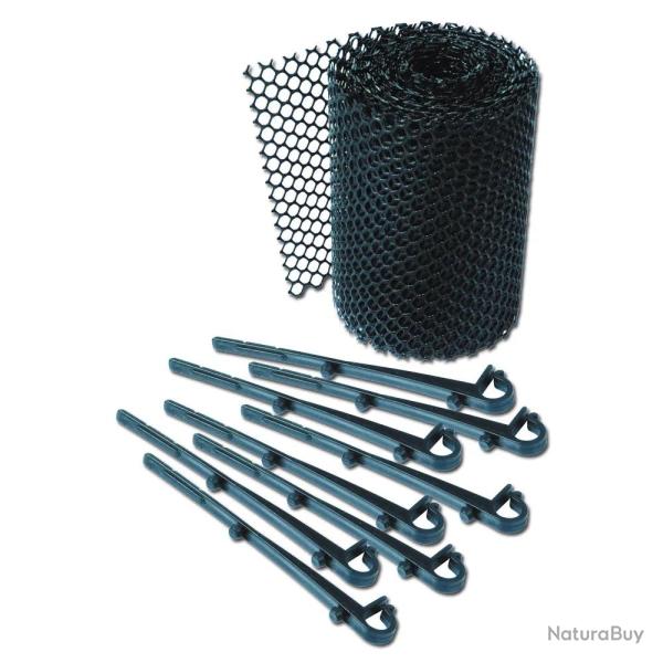 Grillage de protection pour goutti�re et ch�neaux. Prot�ge goutti�re 6 m