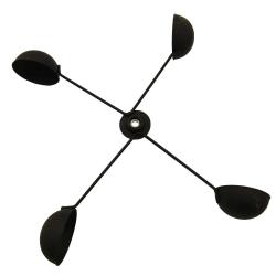 Girouette chat m&eacute;t&eacute;o m&eacute;tal pour jardin, toit d'ext&eacute;rieur, direction du vent