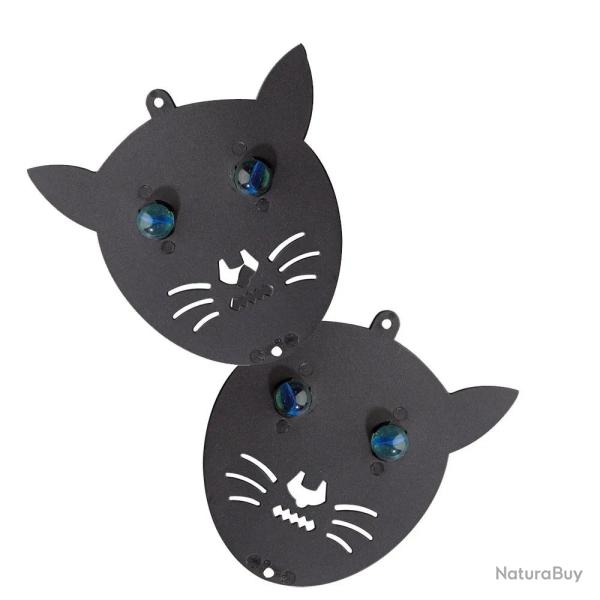 Effaroucheurs t�te de chat 2 pi�ces � suspendre