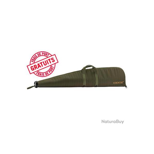 Fourreau vert en cordura pour carabine avec lunette - Country Sellerie