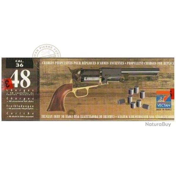 Charges de poudre agglom�r�e - Calibre 36