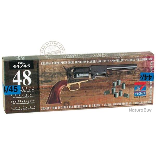 Charges de poudre agglomre - Calibre 44