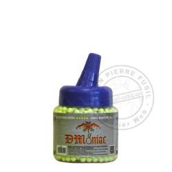 Biberon 1000 billes Soft Air jaunes - 0.12g