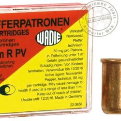 Cartouches 9 mm Revolver &agrave; gaz poivre / 10 cart.