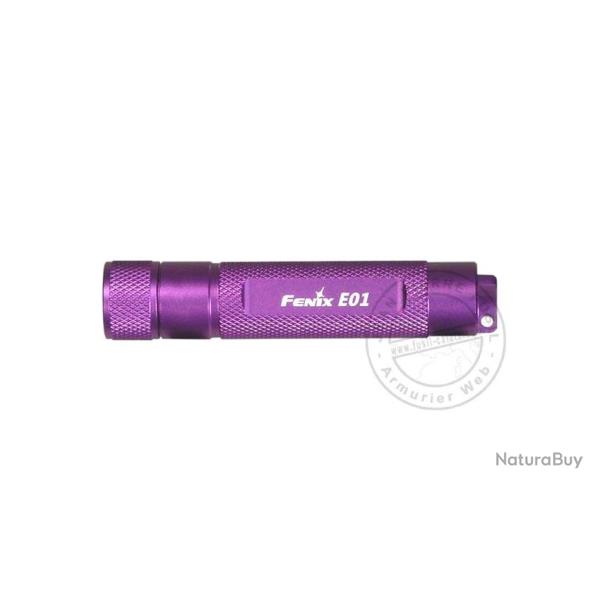 Torche FENIX E01 - Violet