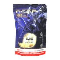 Sachet 3000 billes Soft Air blanches - Perfect - 0.20g