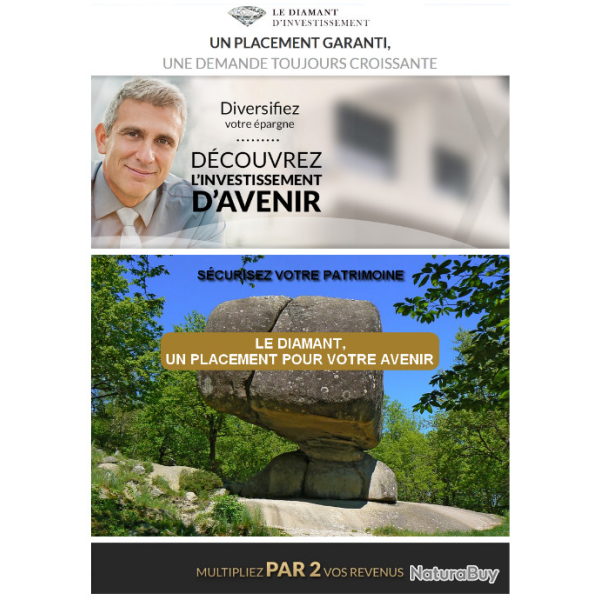 Ebook Livre Action - Le Diamant, Un Placement Pour Votre Avenir (facebook.com/fortcrowndiamonds)