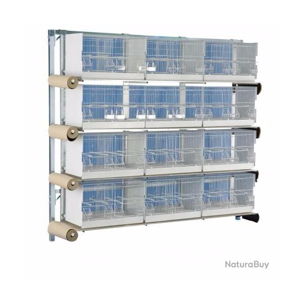 Batterie elevage x12 casiers elevage batterie canari inseparable mandarin pinson NEUF