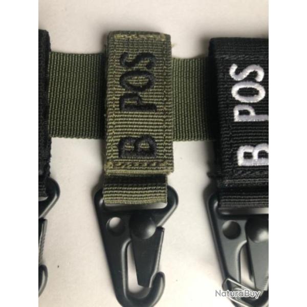 Blood Type / passant ceinture + mousqueton B Pos Vert OD