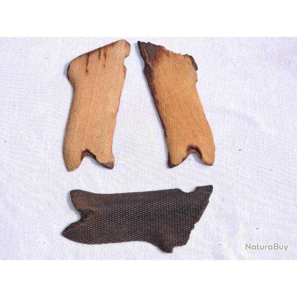 PAIRE PLAQUETTES PISTOLET LUGER P.08 - ORIGINALES  #.2