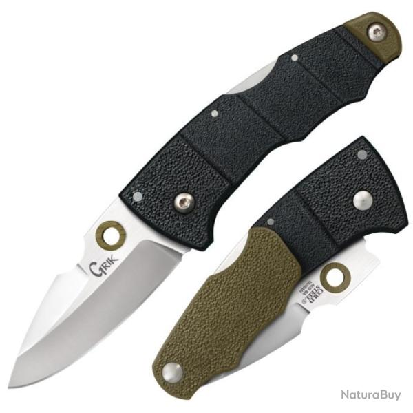Couteau Cold Steel Grik Lame Acier AUS-8 Manche Black GFN Tri Ad-Lock CS28E