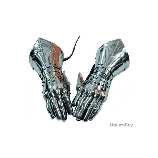 Gantelets articul� gothique m�di�val N�2