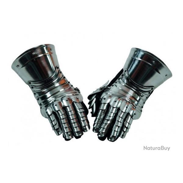 Gantelets articul� gothique m�di�val N�3