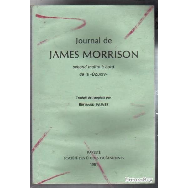 journal de james morrison second maitre  bord de la bounty , pacifique , polynsie