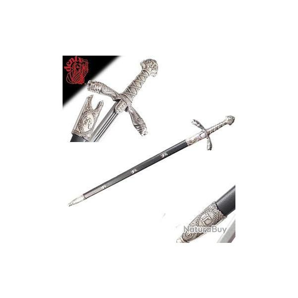 Offrez lui cette Ep�e Richard Coeur de Lion 12 �me S  de 105 cm / Noir