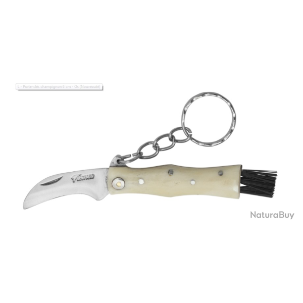 Porte-cl�s champignon 6 cm - Os (Nouveaut�)