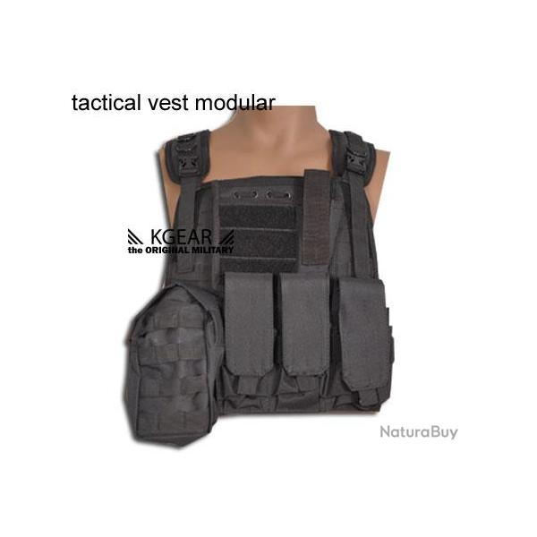 Gilet tactique Type Ciras Noir - C3-KG/G0101