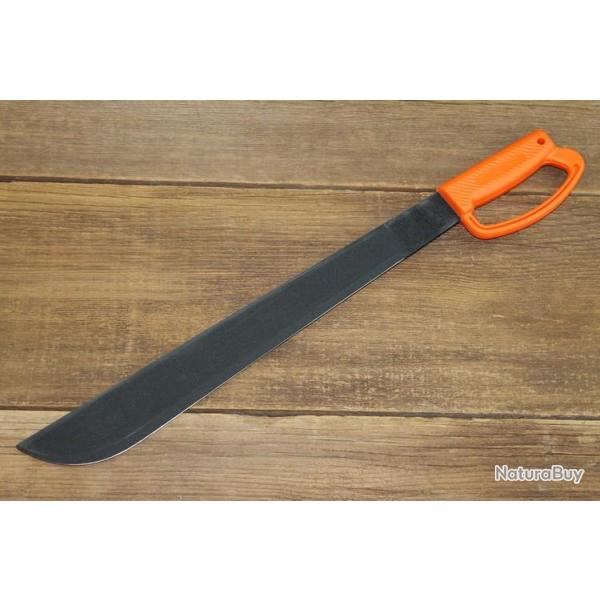 Machette Ontario Heavy Duty Machete Orange 22" Carbone 1095 Manche Plastique USA ON8520