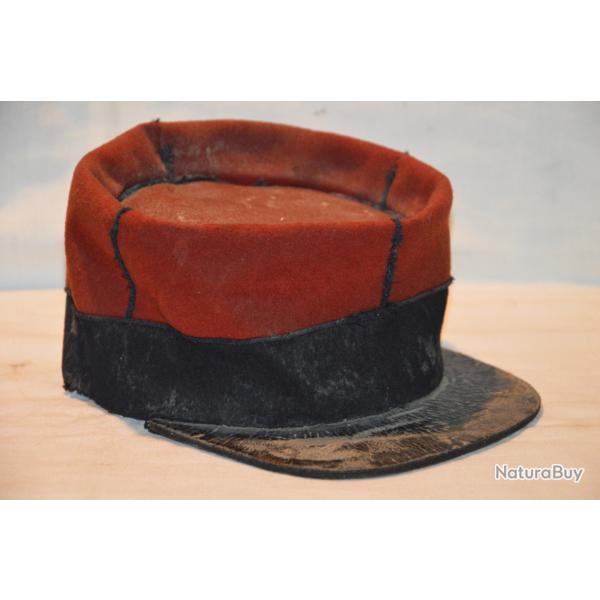 KEPI MOD.1867 D'INFANTERIE-SECOND EMPIRE-GUERRE 1870/1871-FRENCH KEPY INFANTRY M1867-1870/1871 WAR