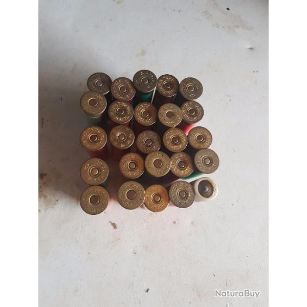 lot cartouches  manufacturees en calibre 16  no2