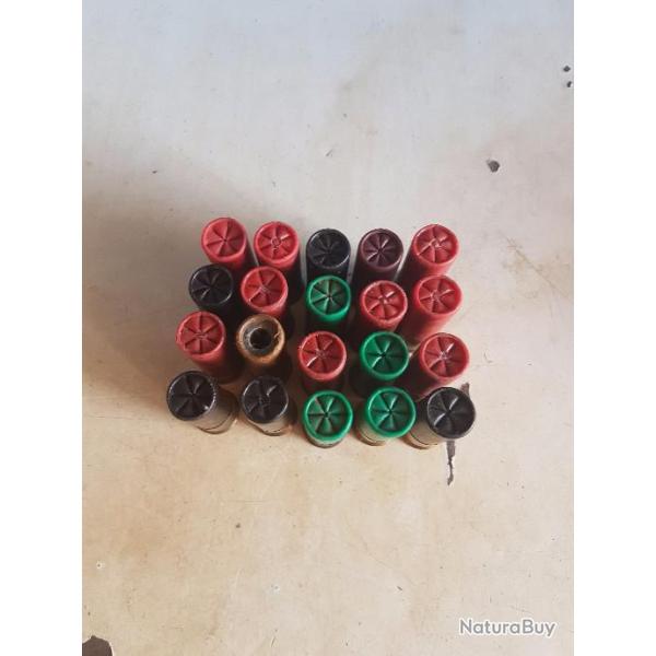 lot cartouches  manufacturees en calibre 12  no1