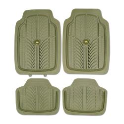 4 Tapis de protection pour voiture anti-glisse 70x50cm et 39x47cm