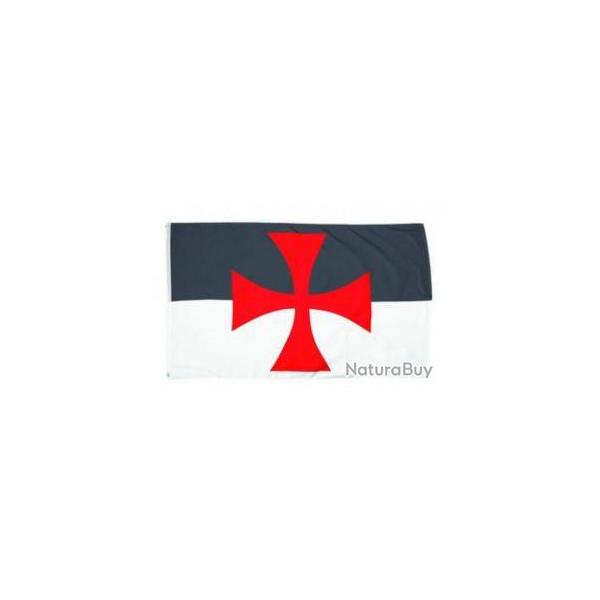 Drapeau templier Beaucent  90 X 150