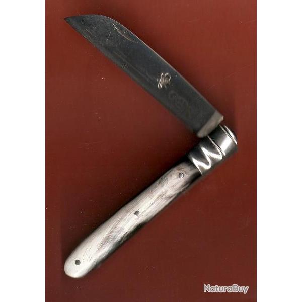 Rare *le GOUTTIERE Corne Couteau GRATUIT GRAV� � VOS INITIALES