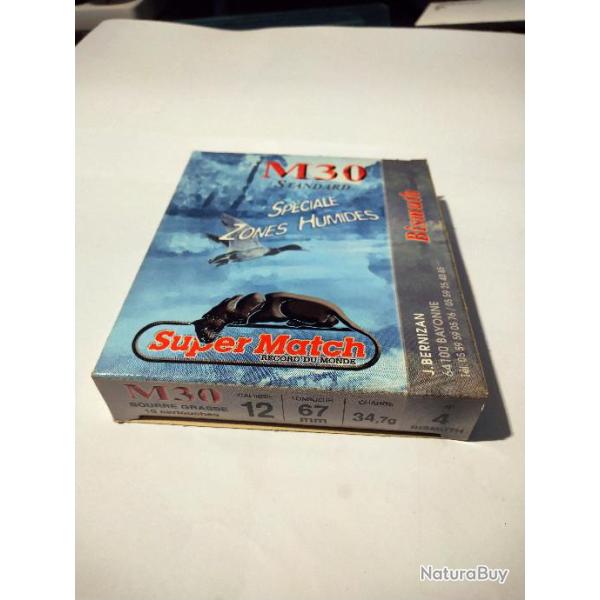 cartouches M30 34.7gr  12x67 pb 1B oxyd�es