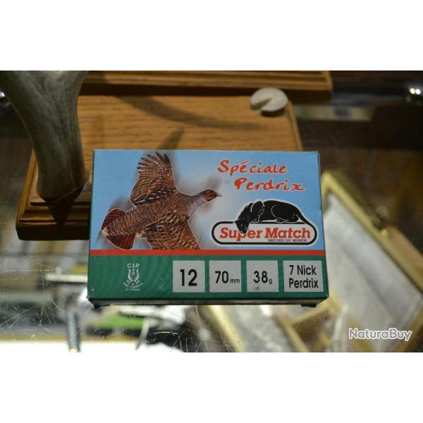 cartouches pujolle perdrix 38gr 12x70 pb 7N