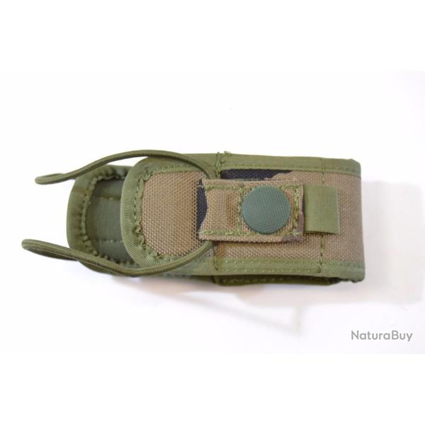 Etui Cordura TOE pour �quipement radio, talkiewalkie, Porte-radio camoufage Europe.