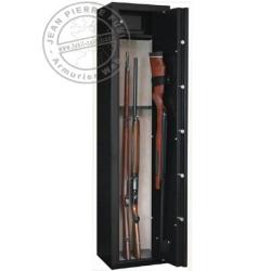 Armoire forte 6 armes longues &agrave; lunette + 1 dans la porte + coffre - INFAC Sentinel