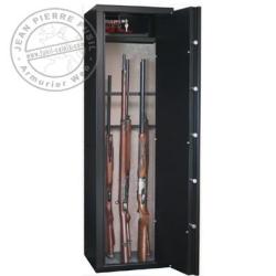 Armoire forte 16 armes dont 8 &agrave; lunette + coffre - INFAC Sentinel