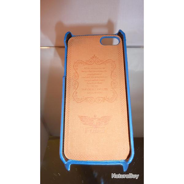 Coque Autruche Veritable  iPhone 5 / 5S / SE