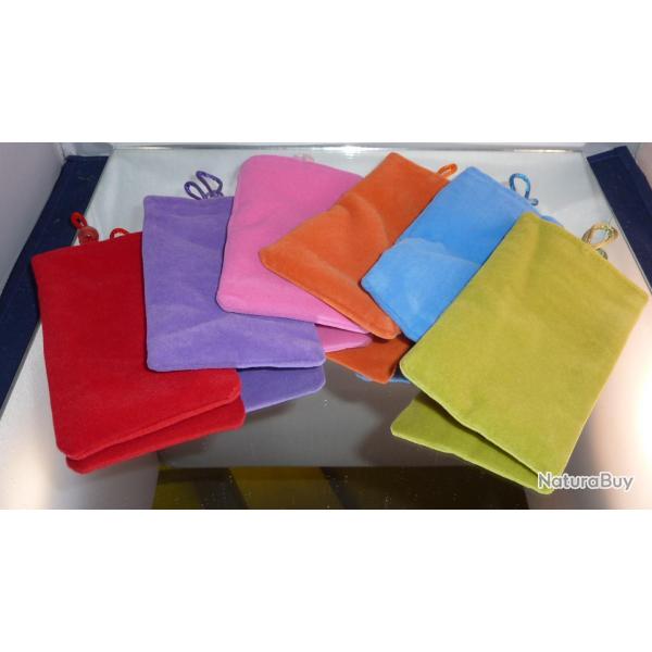 Housse pochette Etui Velours Velvet Case Bag  Telephone MP3 Appareil Photo Apple Samsung Sony Nokia 