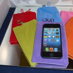 Housse pochette Etui Velours Velvet Case Bag  Telephone MP3 Appareil Photo Apple Samsung Sony Nokia 
