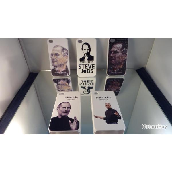Coque Bumper pour iPhone 4 / 4S, Couleur: A, Modele: 6.Coque Case Steve Jobs