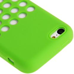 Coque Silicone pour iPhone 5C-Vert 20260729082458